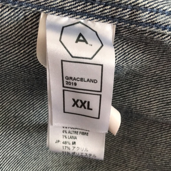 Alchemist Lost Highway Trucker Jacket Size XXL Made in Italy NWOT - Picture 14 of 16